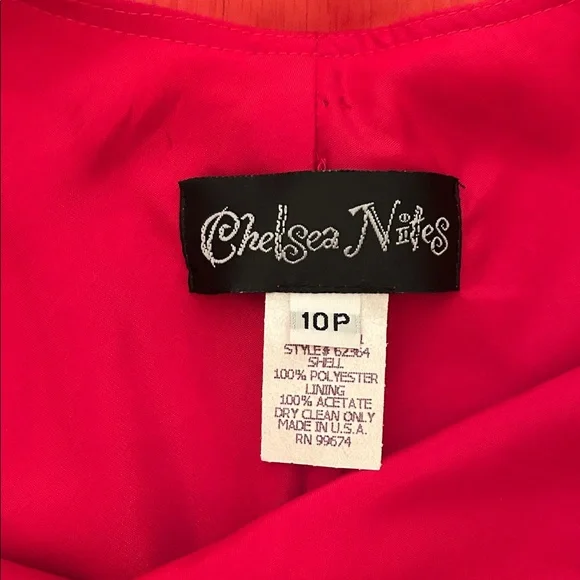 Chic Red High-Low Dress 💃 - Picture 5 of 5